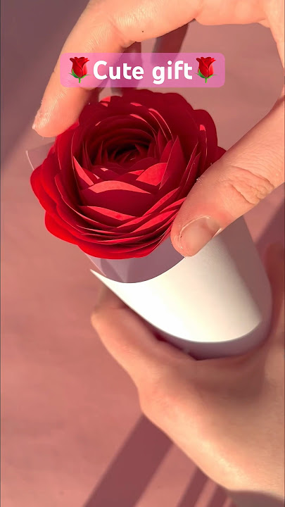 DIY paper rose 🌹