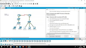 CCNA R&S || Moduls 9.2.9 || Packet Tracer || Examine The ARP Table