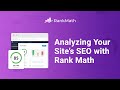 How To Run An SEO Analysis On Your Site with Rank Math SEO? Rank Math SEO