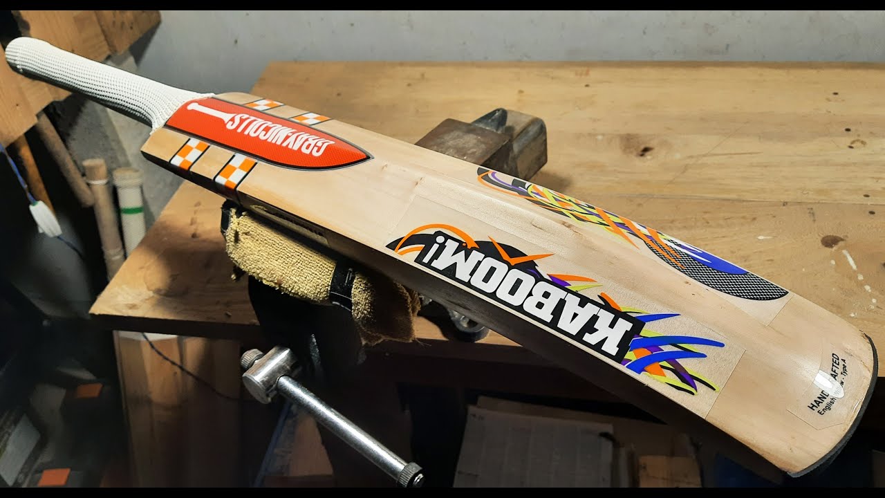 Full Repair & Refurbishment of Cricket Bat BDM Commander Max Power YouTube