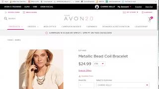 How to Place Your AVON Order Online 2.0