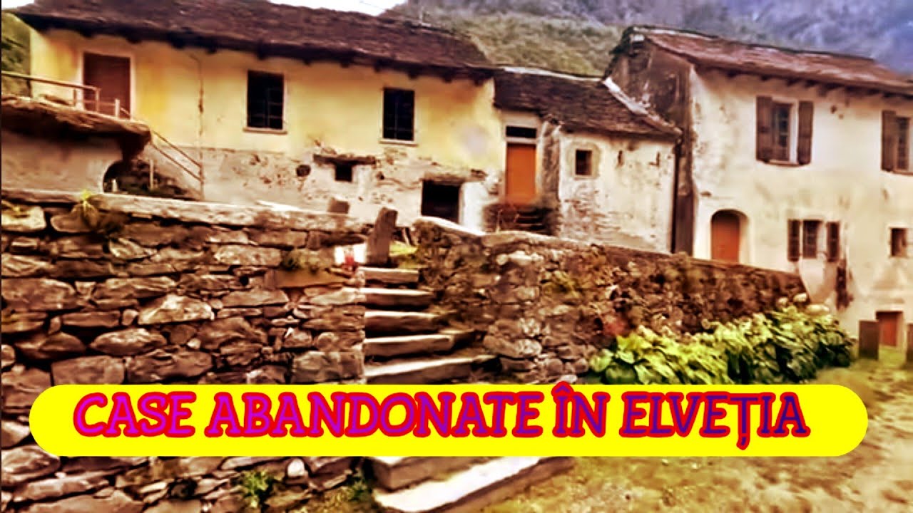 Elvețienii spun: la voi e ca la noi! Satul cu cea mai limpede apă și case vechi din piatră