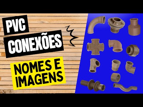 Materiais de encanamento Nome e imagens || Nome de Conexões || Conexões PVC Marrom