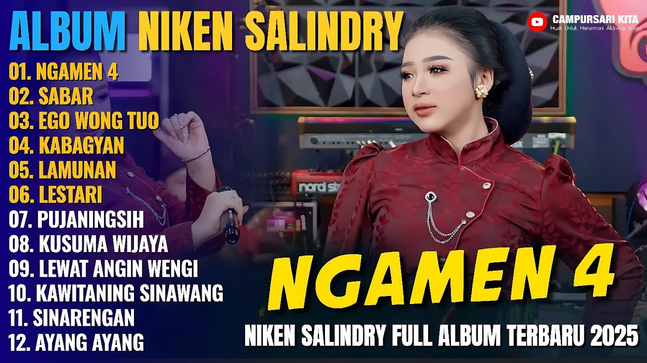 Album Niken Salindry || NGAMEN 4 - SABAR - EGO WONG TUO - Lagu Campursari Full Album Terbaru 2025