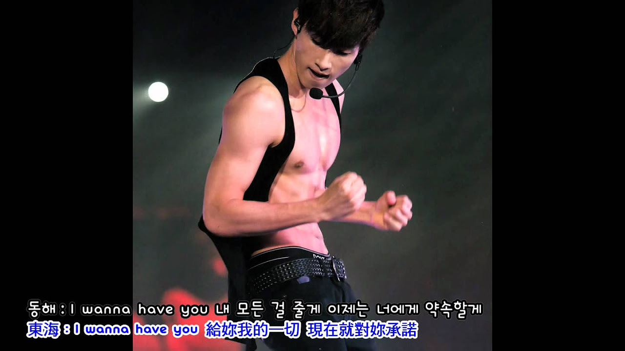 [HD] Super Junior(銀赫+東海) - I Wanna Love You 繁體中韓字幕