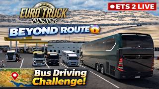 Beyond Roads 😱 | Realistic Bus Drive | ETS2 Live Stream