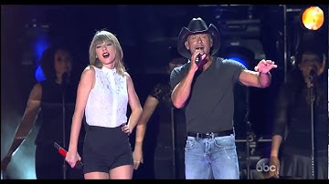 Taylor Swift & Tim Mcgraw Highway CMA