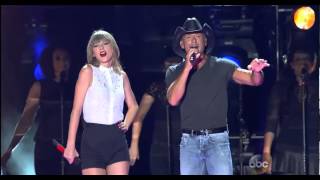 Taylor Swift & Tim Mcgraw Highway CMA