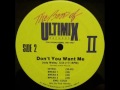 Jody Watley - DON'T YOU WANT ME (Ultimix)