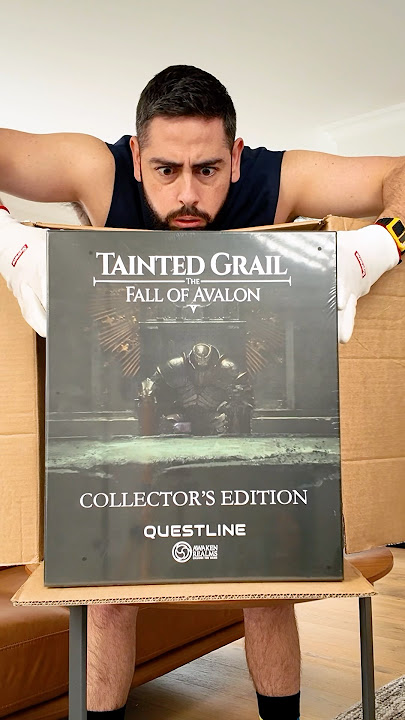 Unboxing Tainted Grail: Fall of Avalon Collectors Edition