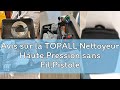 Avis sur la TOPALL Nettoyeur Haute Pression sans Fil,Pistolet Nettoyeur Haute Pression sur Batterie,