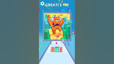 Pencil Rush 3D Gameplay #34 #shorts