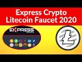 Express Crypto Litecoin Faucet Ótima Faucet LTC Pagando Via Expresscrypto Microwallet