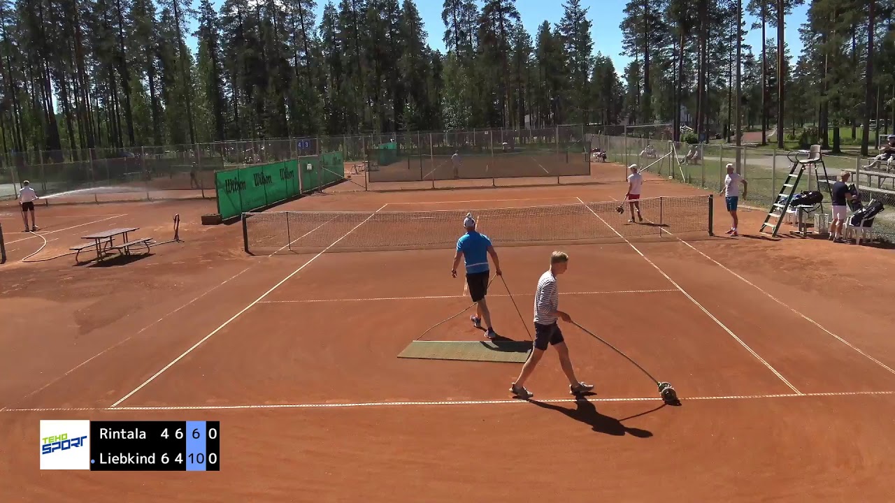 Ron Rintala Vierumäen Juhannustennis : Toni Rintala - Ron Liebkind - YouTube