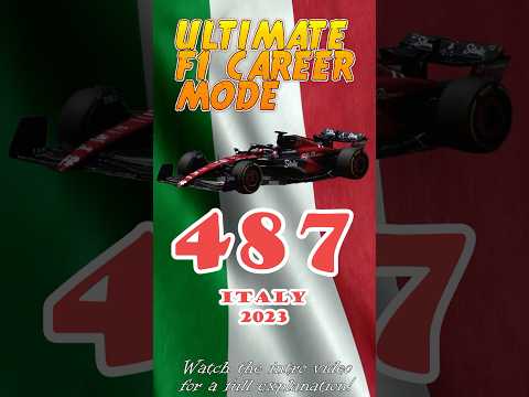 Ultimate F1 Career Mode #487 - Italy 2023