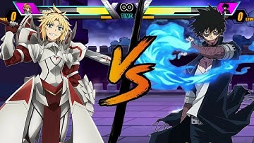 Mordred Vs Dabi l #jumpforce #jumpforcemugen #mugen