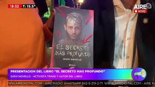 🔴 Giovi Novello presentó su libro "El secreto más profundo" en Santa Fe 🔴