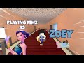 ZOEY DESTROYS TEAMERS IN MM2 + GAMEPLAY (KEYBOARD ASMR)