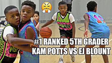 #1 RANKED 5TH GRADER VS EJ BLOUNT! Shiftiest Kids in the Country?!