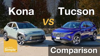 2024 Hyundai Kona Limited vs Tucson Limited | Side by Side Comparison!