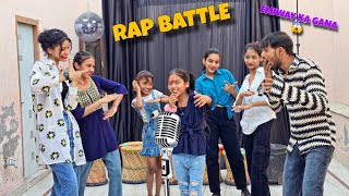 Rap battle challenge 💃🏽 kiski rap hai sabse best | Round 1