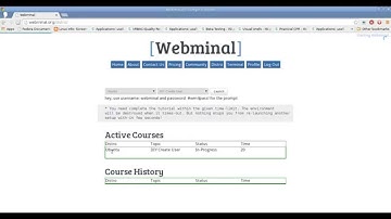 Webminal LXC Distro feature