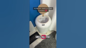 Love these motion sensor trash cans! #bathroom #trashcans #motionsensor  #cleaning