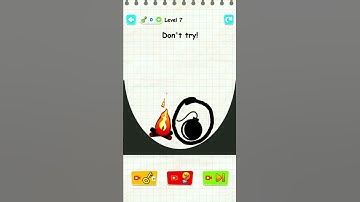 Draw Two Save: Save the man Level 7 | Android Gameplay Walkthrough #Shorts #Draw #Fun Draw 2 Save 🎨