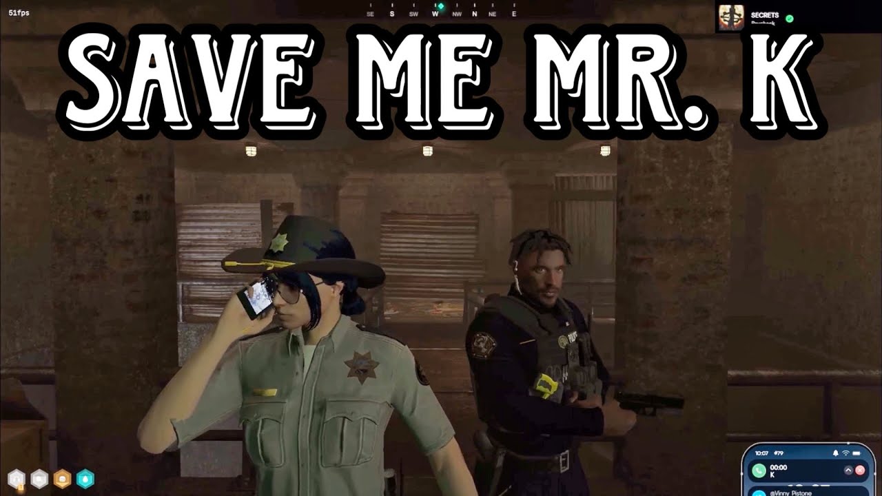 CG Opal Calls Mr. K For Help When She Got Stuck in The Sewers | GTA RP