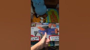 I got the target exclusive dart zone vulcanator!#nerf #dart #dartzone #fakegun #cool