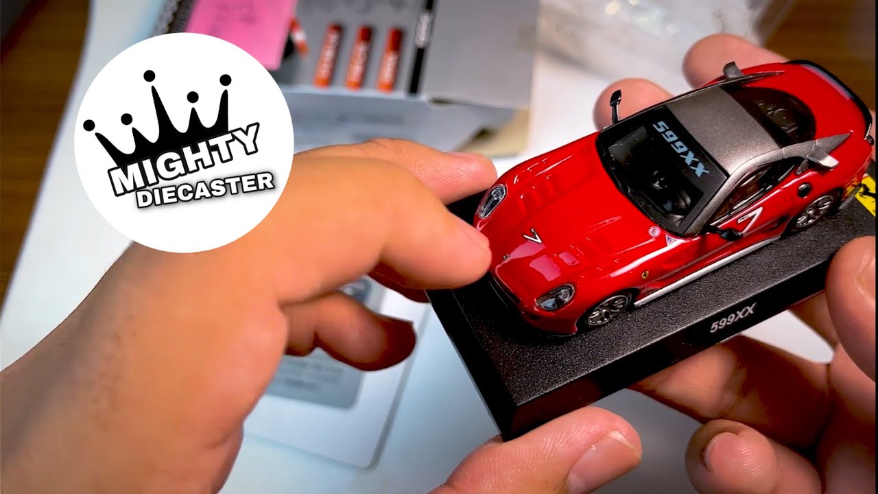 1/64 KYOSHO Ferrari 599XX #7 - YouTube