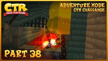Crash Team Racing (PS1) - Adventure Mode - Part 38 - CTR Challenge - Cortex Castle