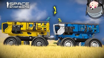 This Universal Towing System can tow Anything, Space Engineers