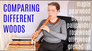 Choosing a wooden recorder: WHICH WOOD?!| Team Recorder