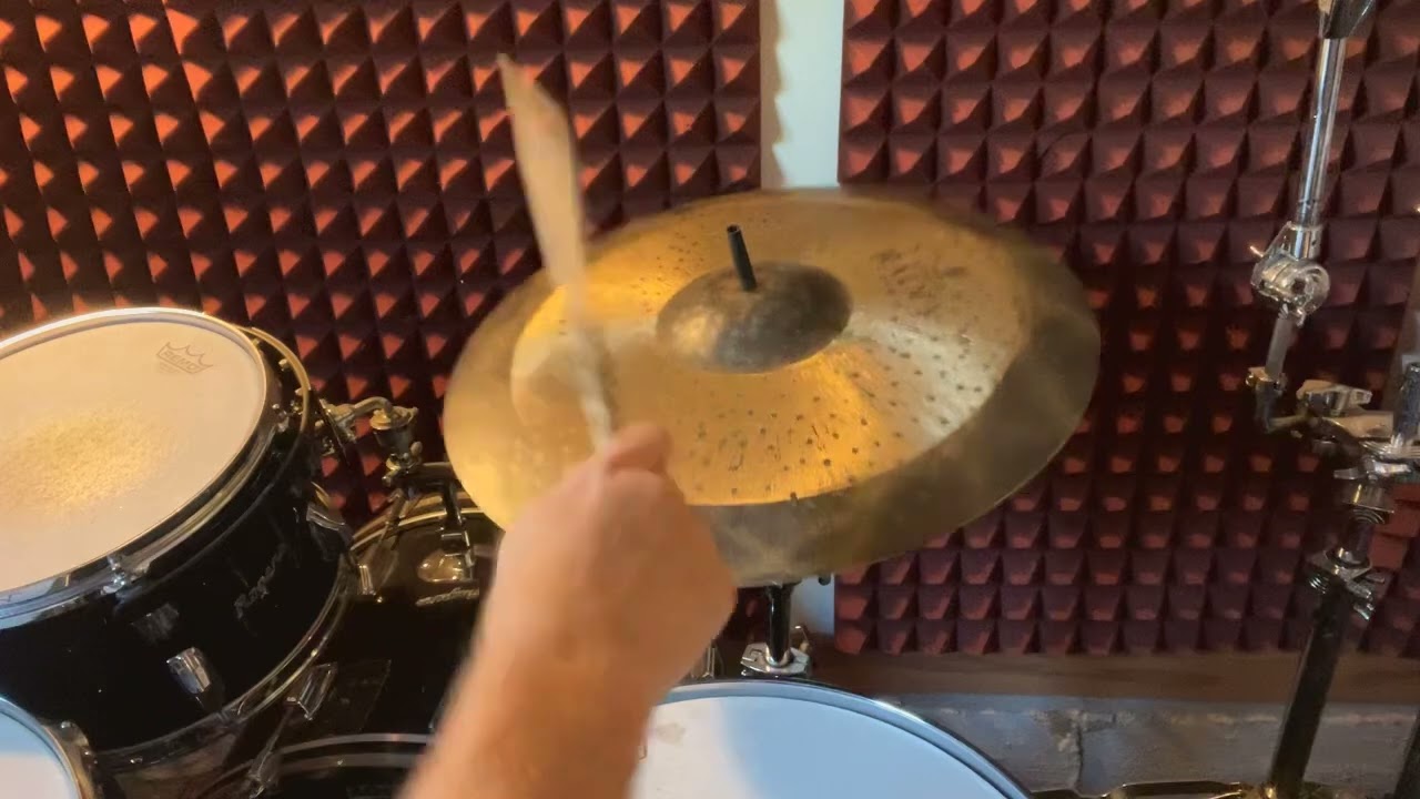 Used Sabian Radia Terry Bozzio Signature 18