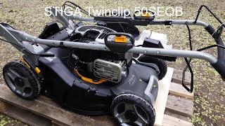 Косить газон одно удовольствие🙏😉 с газонокосилкой STIGA Twinclip 50SEQB Косить газон одно удовольствие🙏😉 с газонокосилкой STIGA Twinclip 50SEQB