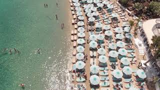 Summer in Psarou Beach | Mykonos | 4K