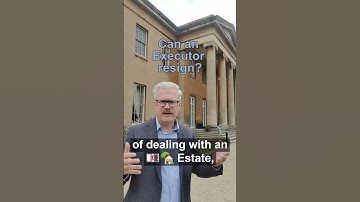 Can an Executor resign?