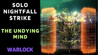 Destiny 1 - SOLO Flawless Nightfall - The Undying Mind (Vex version) - Warlock - Gold Tier