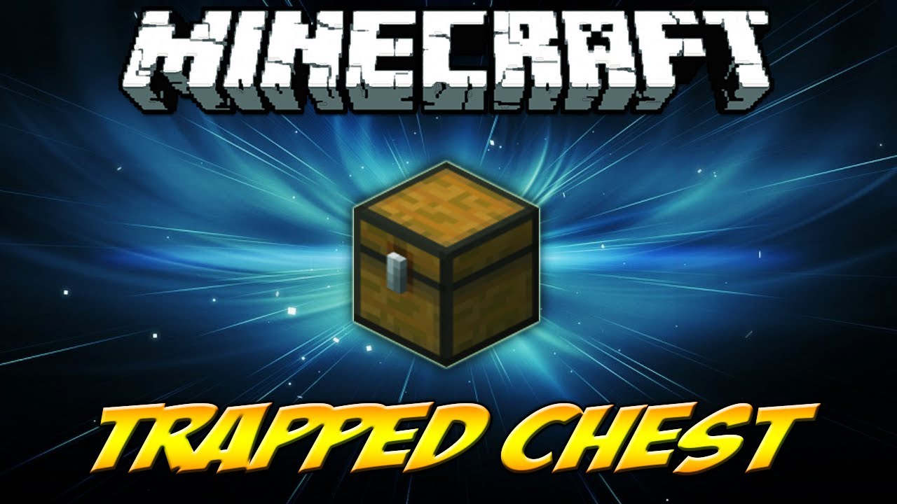 Minecraft: How to Disable a Trapped Chest [Tutorial] - YouTube