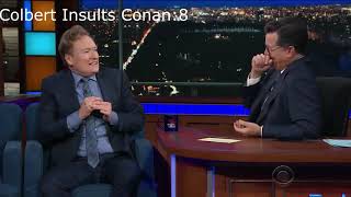 Conan Fights Colbert in a Psychological Battle - Body Language Drama