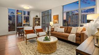 2 Bed Corner Residence at Insignia with Stunning City Views | Luxury Downtown Seattle Condo Tour