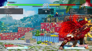 SFV Necalli Frame Trap Combo (Only Corner)