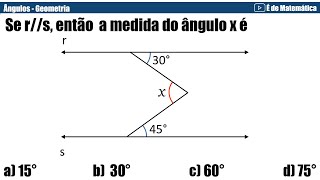 Geometria 1 - Ângulos (Teorema dos Bicos)