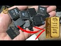 Gold recovery from 1kg laptop mix ic chipsgold recovery from 100 laptop part 11gold recovery