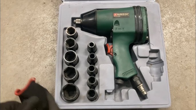 Parkside Air Impact Wrench PDSS 310 B5 Unboxing Review - YouTube