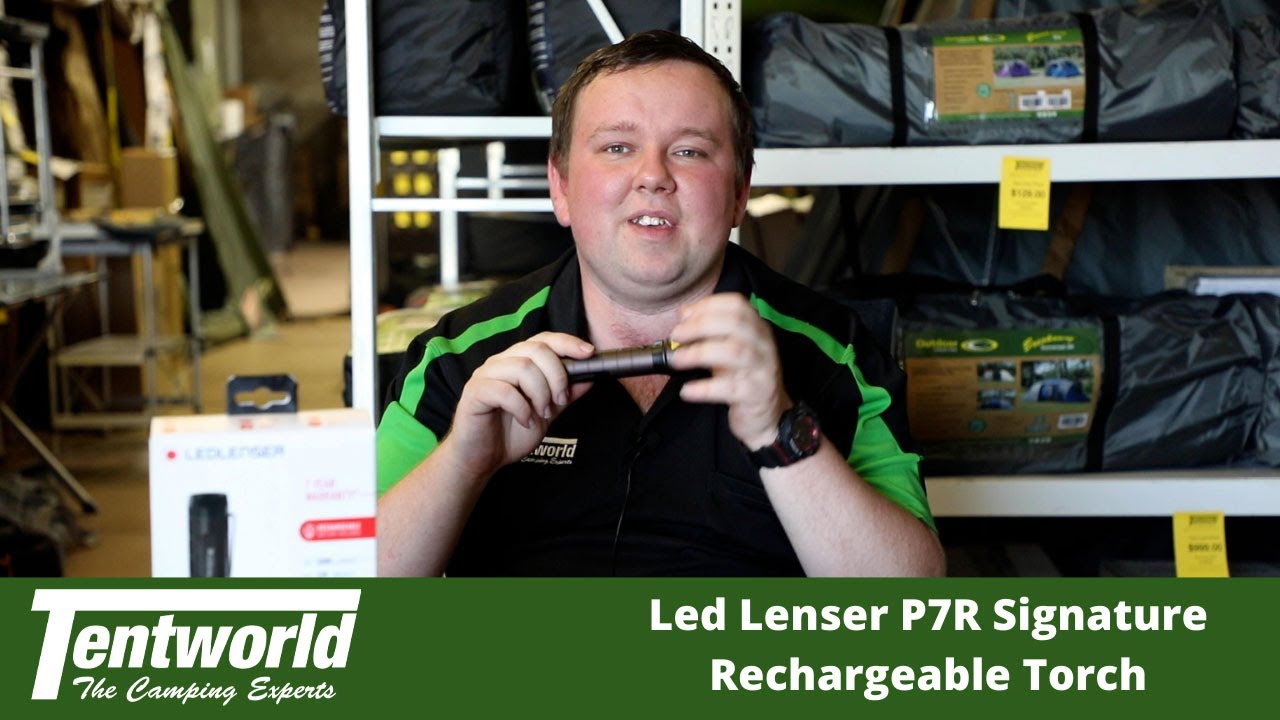 Led Lenser P7R Signature Rechargeable Torch - Huge 2000 lumens!