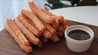 الحلوى الإسبانية الشهيرة التشوروز بأسهل طريقة ممكنة وبمكونات بسيطة  How to make Churros