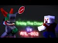 Tricky the clown vs aml082 tigereye35s version  minecraft animation