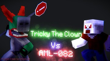 Tricky The Clown vs AML-082 - Minecraft Animation